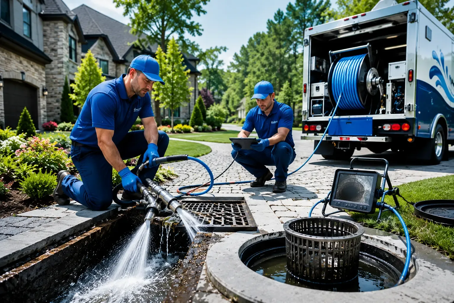 Local outdoor drain cleaning professionals in Waterboro, ME